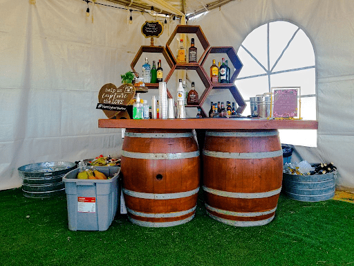 Party Shakers LA bar set up at an event 