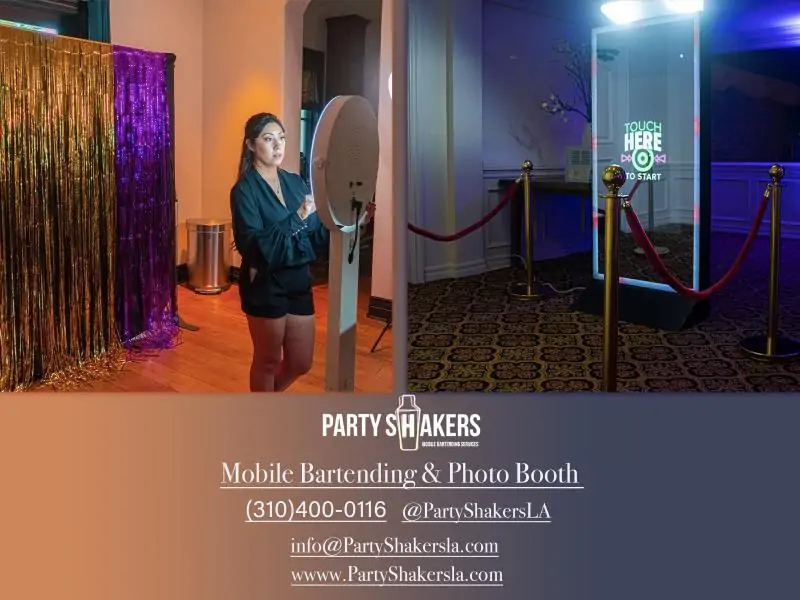 Photo Booth | Right Light Booth | Magic Mirror Booth | Party Shakers LA