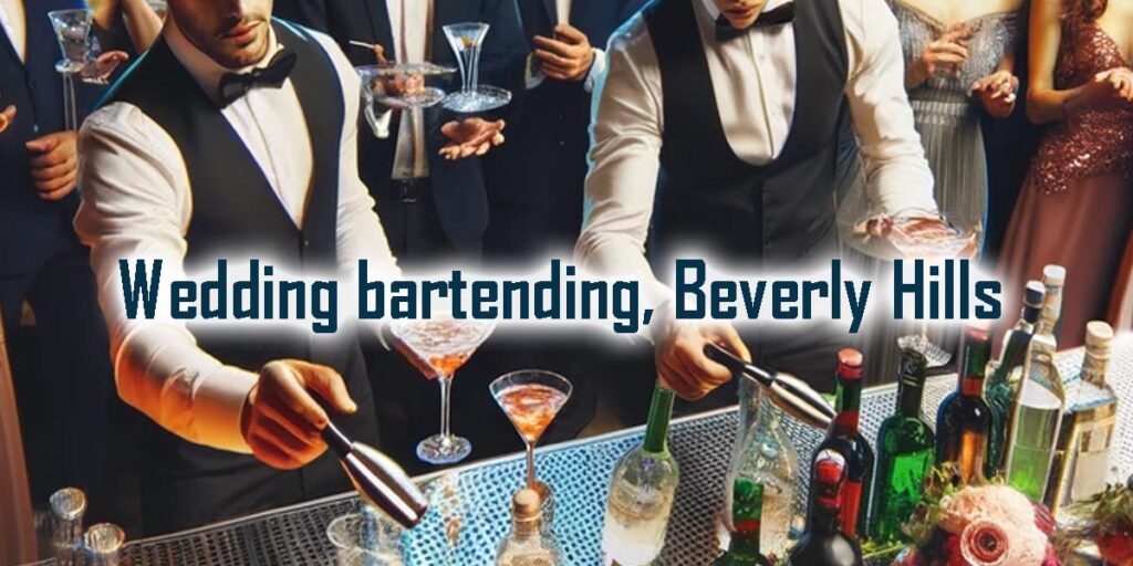 Wedding event staff and bartenders | Beverly Hills, CA - Party Shakers