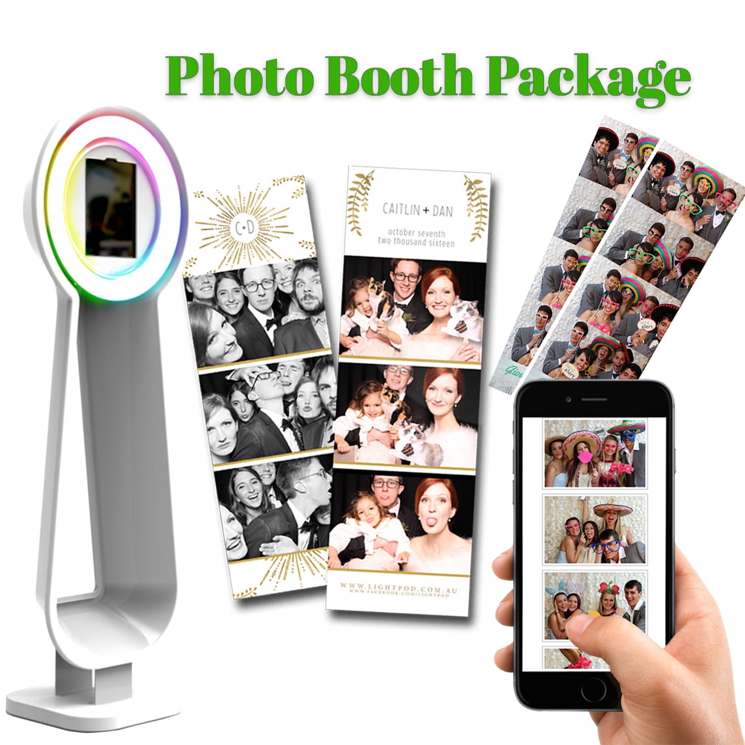 Photo booth service | Party Shakers Bar & photo booth services